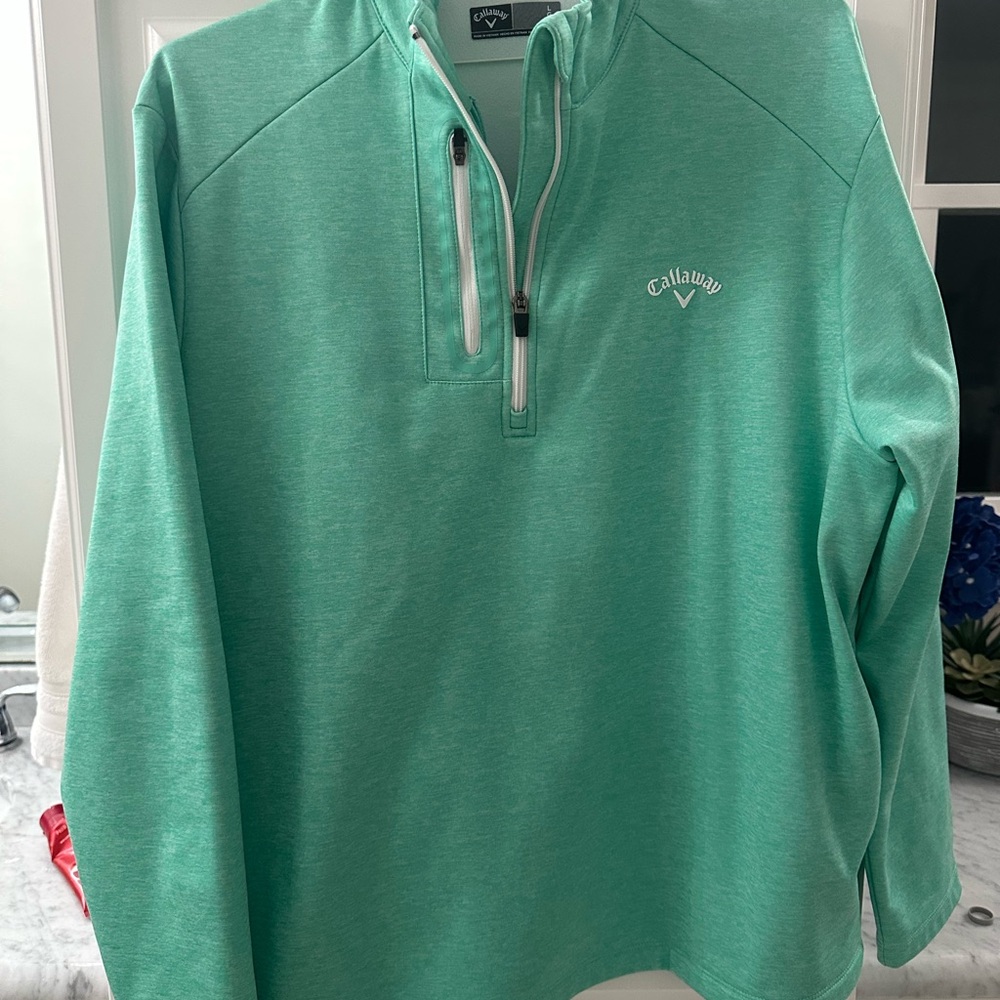 Callaway Green Pullover LG